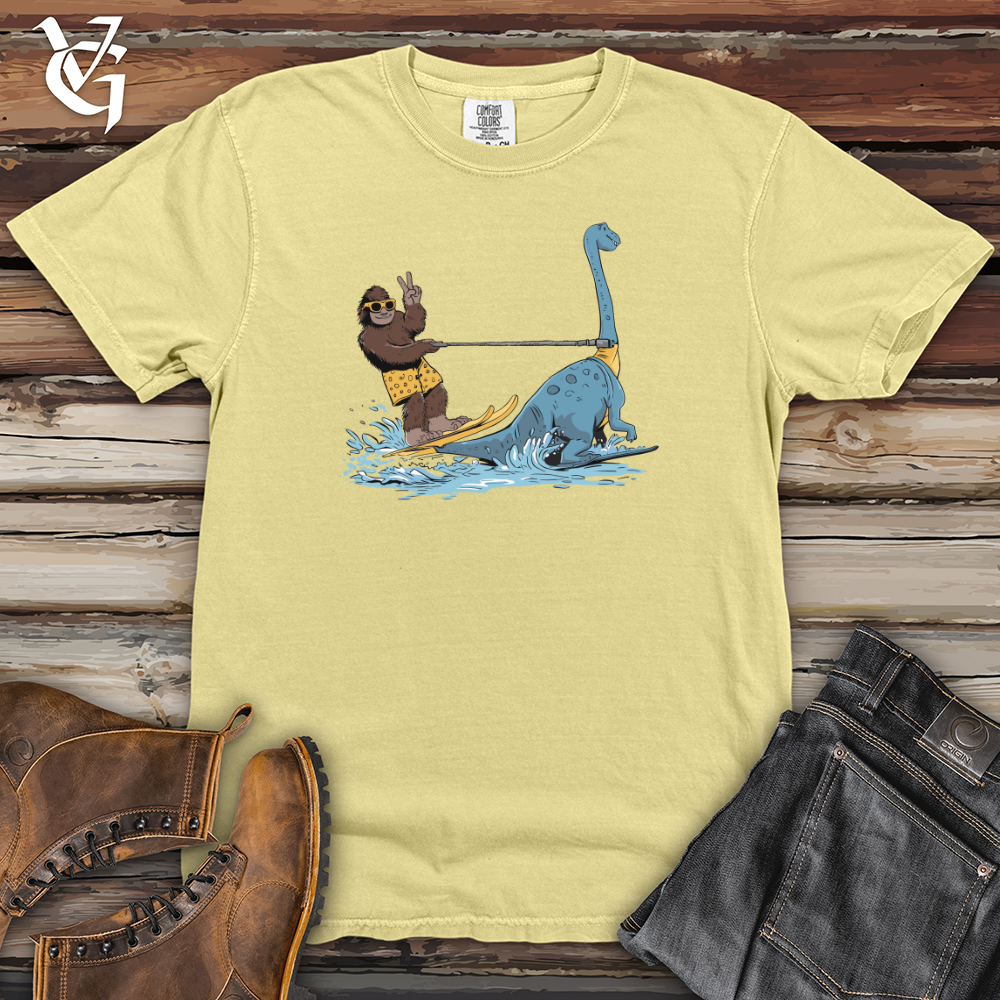 Viking Goods Bigfoot Riding Monster Heavy Cotton Comfort Colors Tee Banana / L