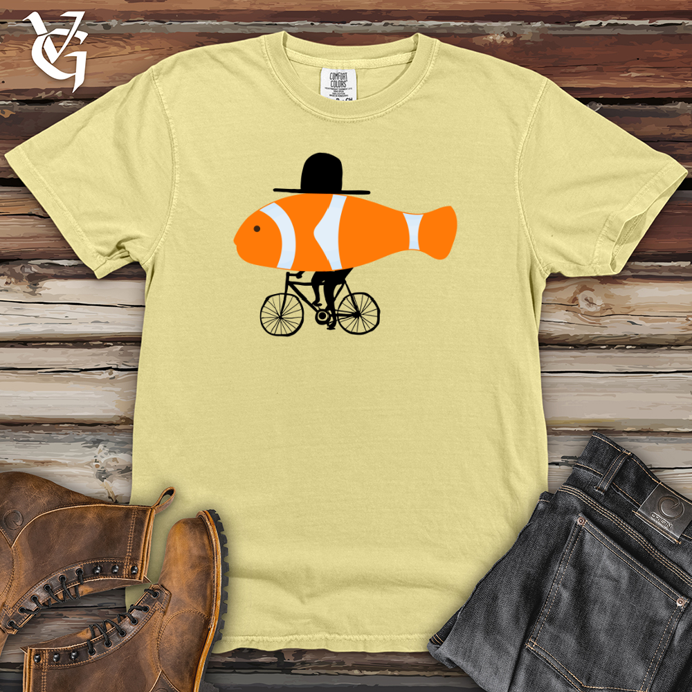 Viking Goods Clown Fish Top Hat Heavy Cotton Comfort Colors Tee Banana / L