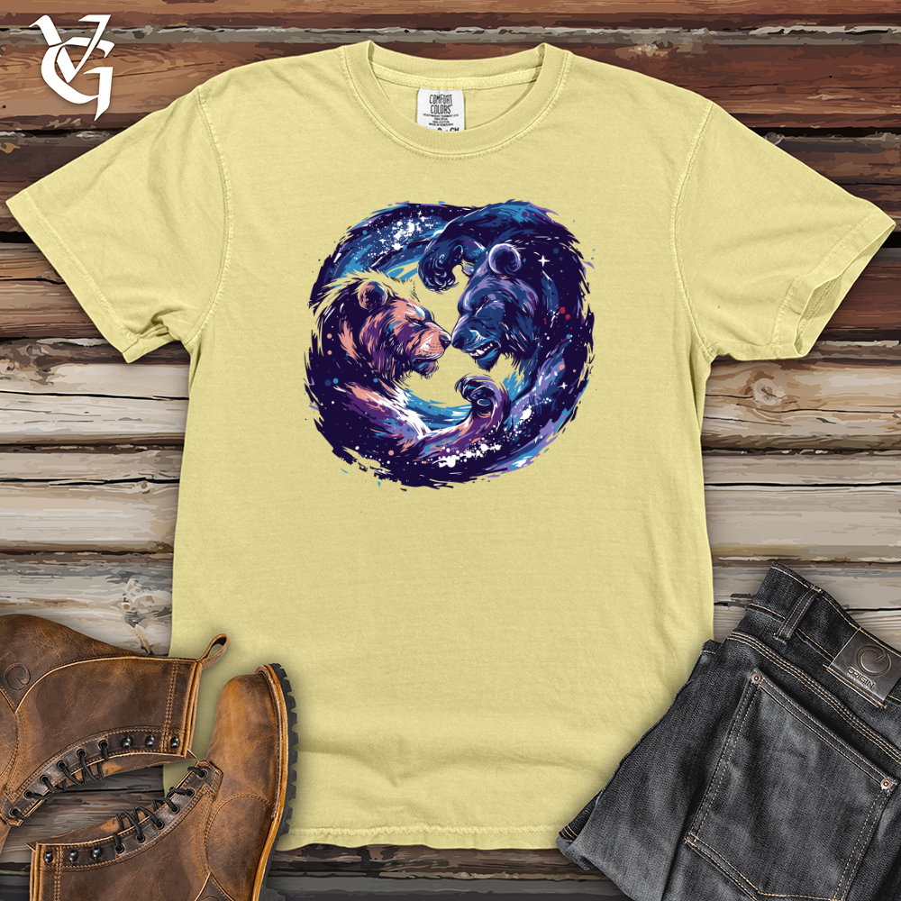 Viking Goods Cosmic Bear Embrace Heavy Cotton Comfort Colors Tee Banana / L