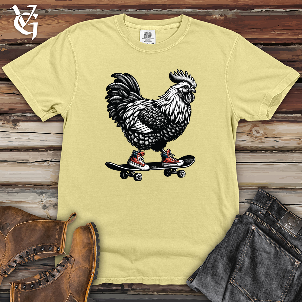 Viking Goods Hen Skating Heavy Cotton Comfort Colors Tee Banana / L