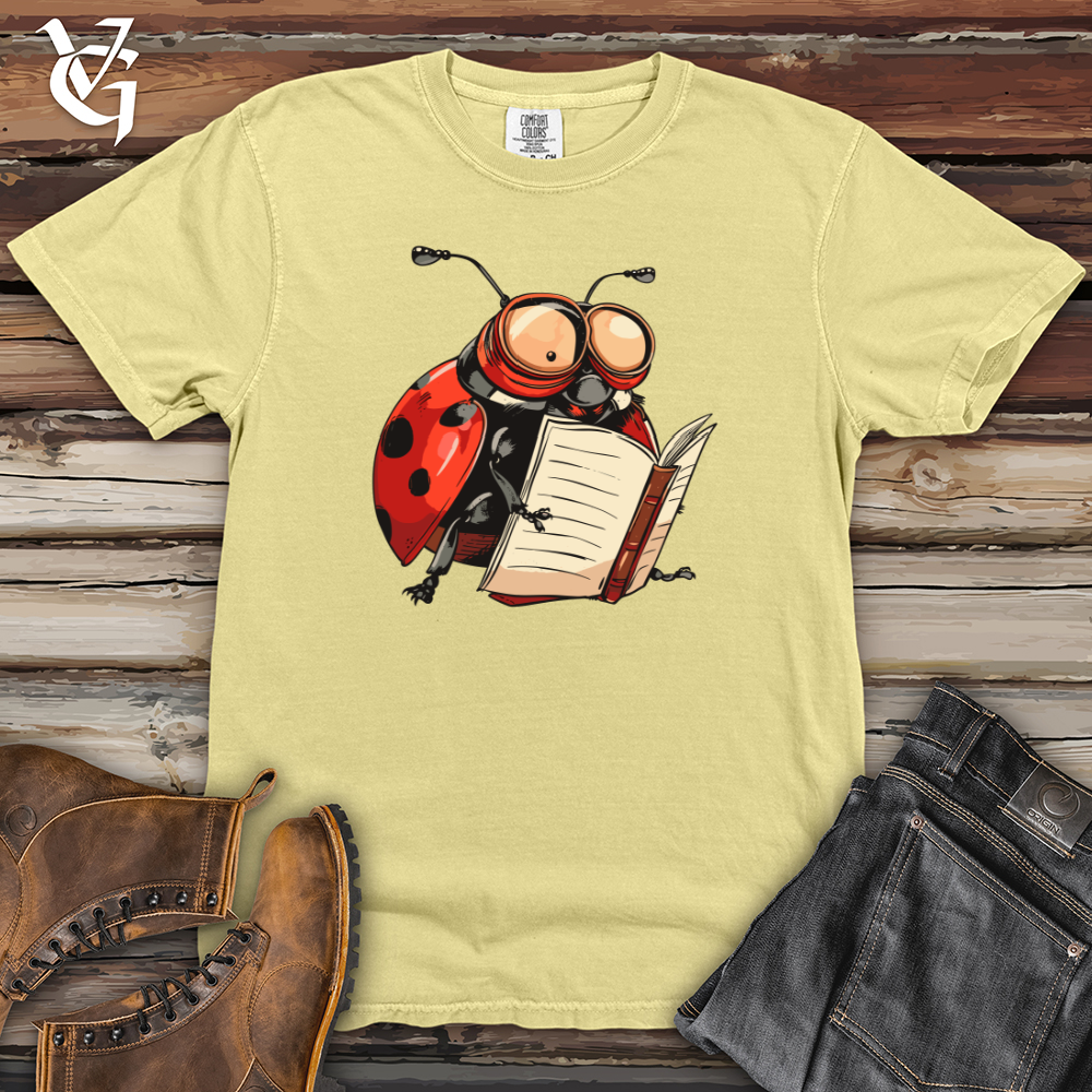 Viking Goods Scholarly Ladybug Heavy Cotton Comfort Colors Tee Banana / L