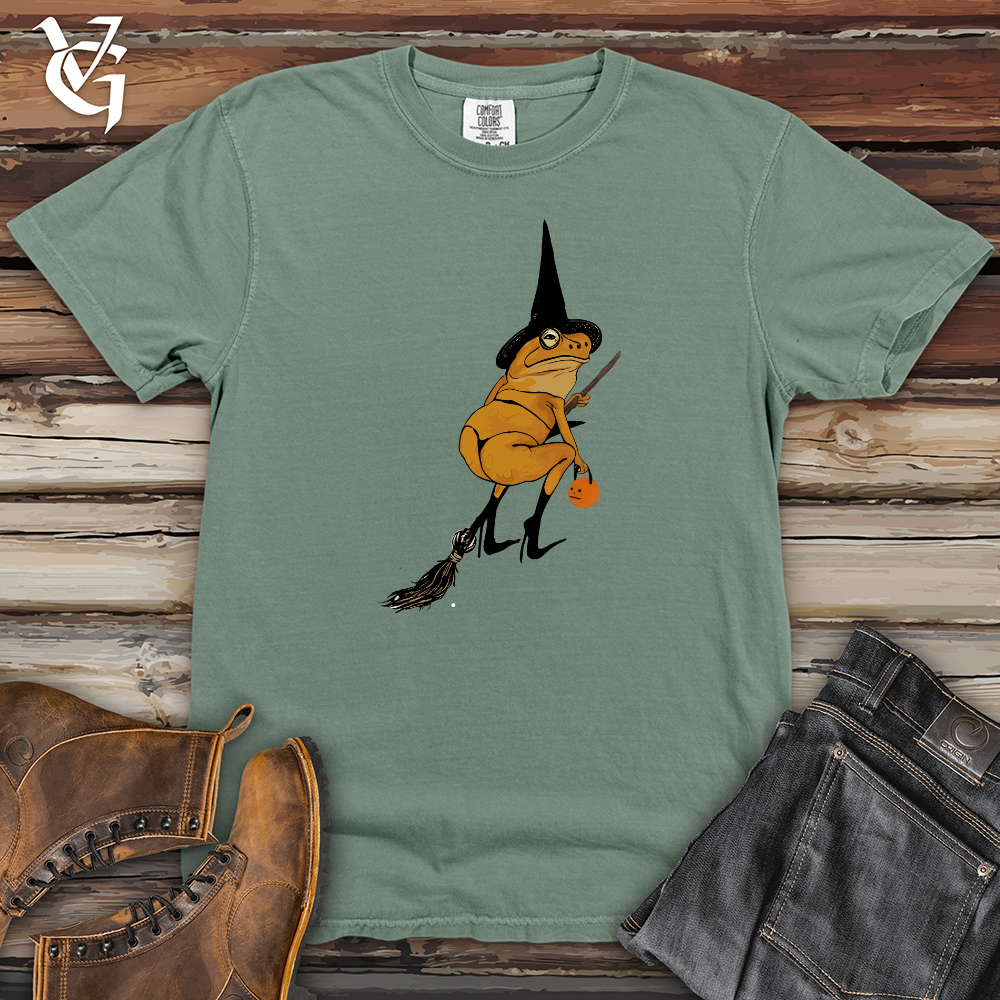 Viking Goods Frog Witch Heavy Cotton Comfort Colors Tee Bay / L