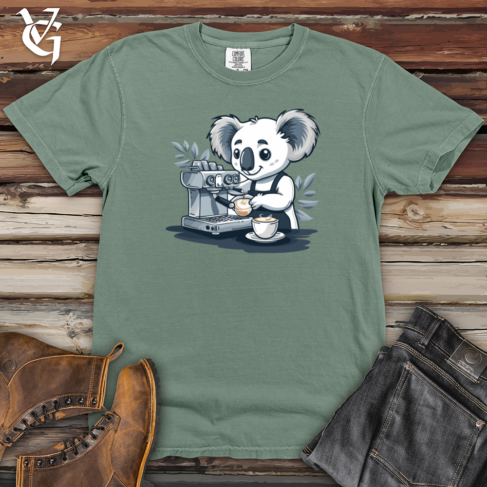 Viking Goods Koala Barista Blend Heavy Cotton Comfort Colors Tee Bay / L