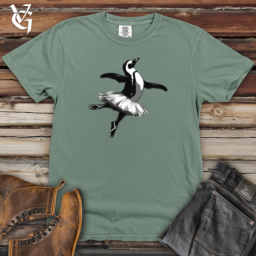 Viking Goods Penguin Ballet Pirouette Heavy Cotton Comfort Colors Tee Bay / L