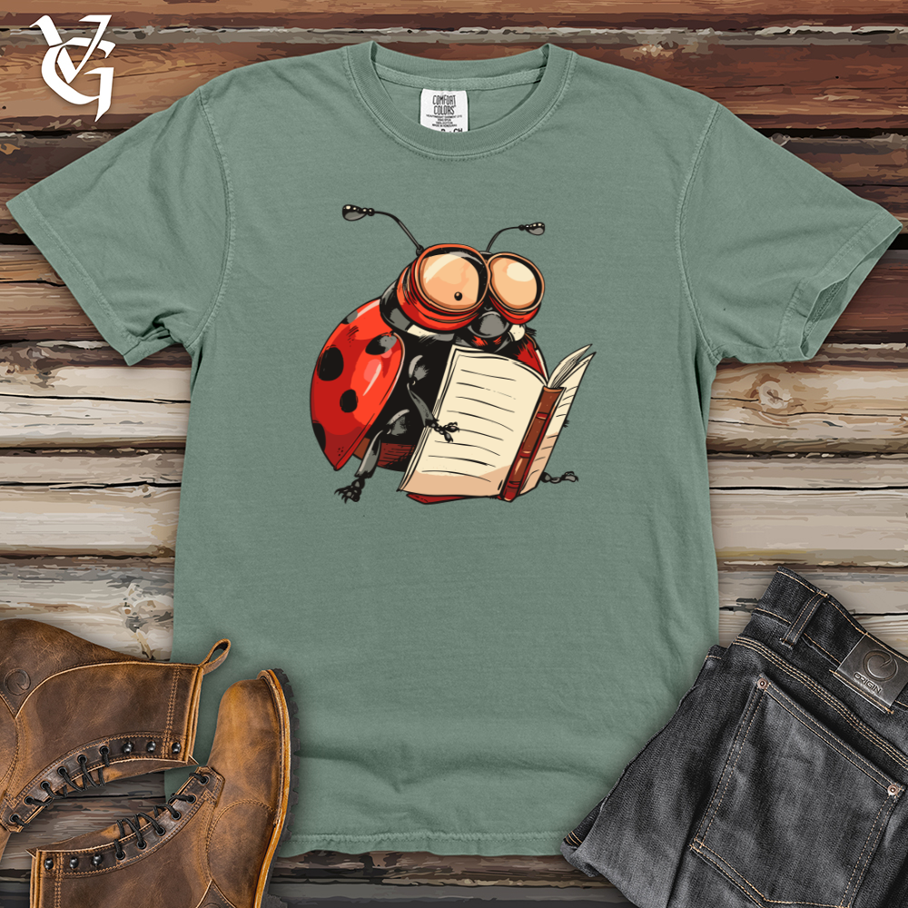 Viking Goods Scholarly Ladybug Heavy Cotton Comfort Colors Tee Bay / L
