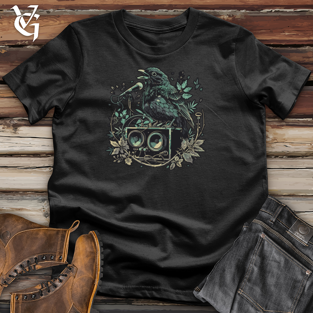 Viking Goods Acoustic Avian Maestro Cotton Tee Black / L