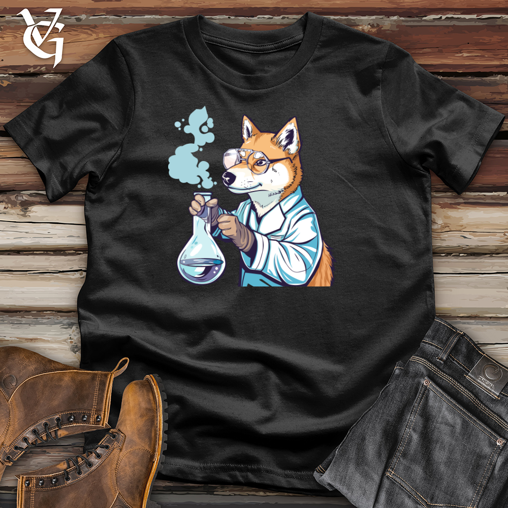 Viking Goods Akita Chemist Curiosity Cotton Tee Black / L