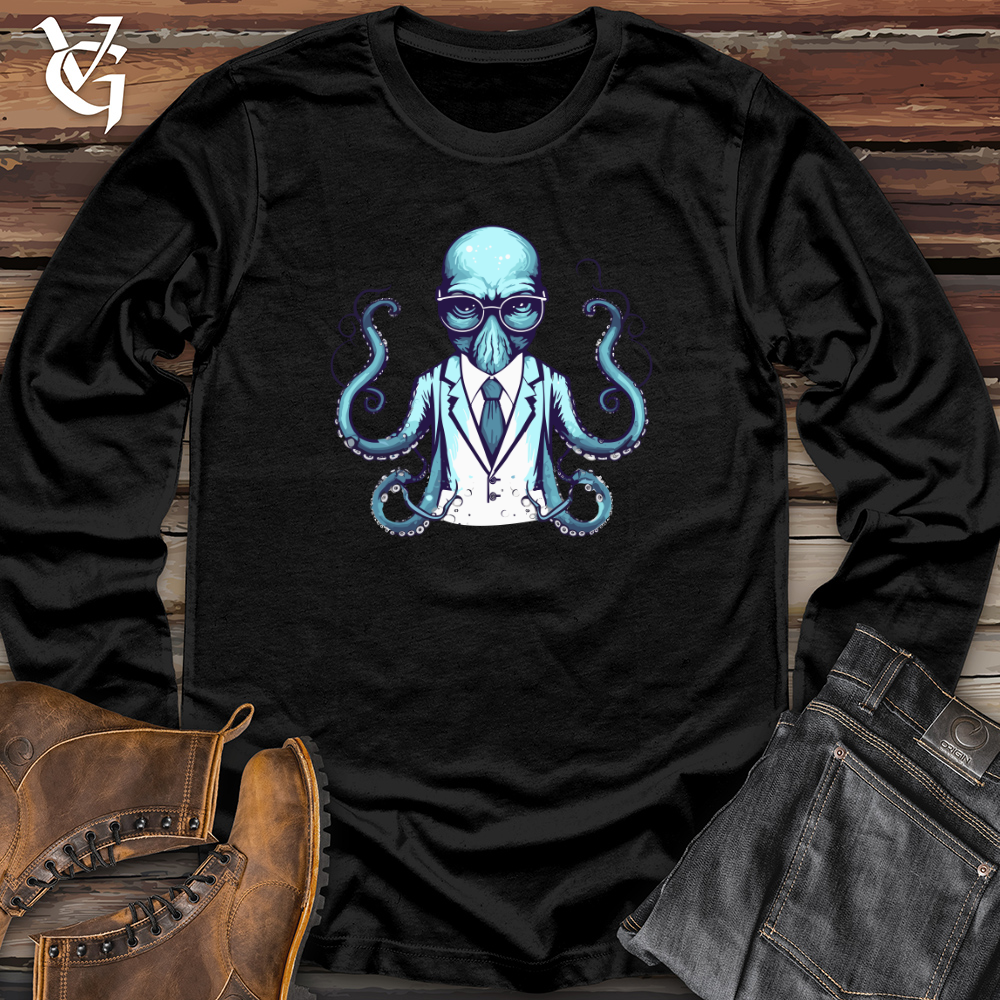 Viking Goods Analytical Octopus Long Sleeve Black / L