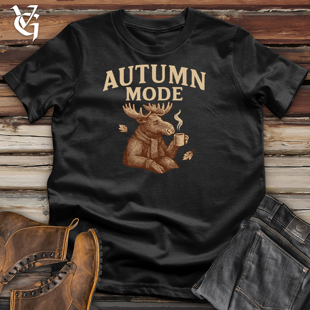 Viking Goods Autumn Mode Moose Tee Black / L