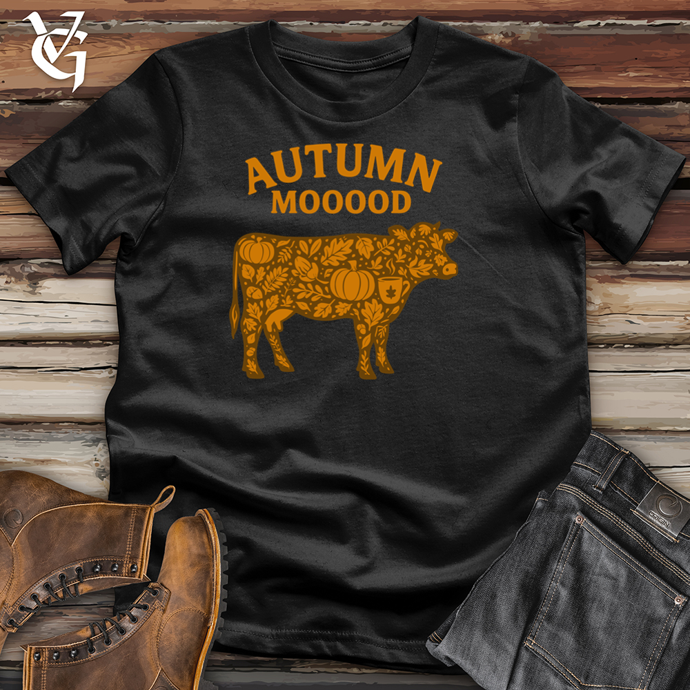 Viking Goods Autumn Mooood Softstyle Tee Black / L