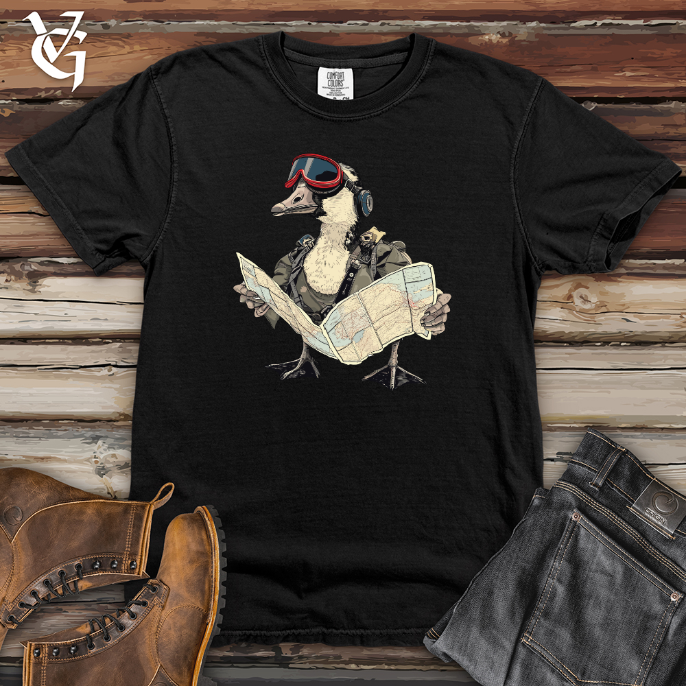 Viking Goods Aviator Duck Navigator Heavy Cotton Comfort Colors Tee Navy / L