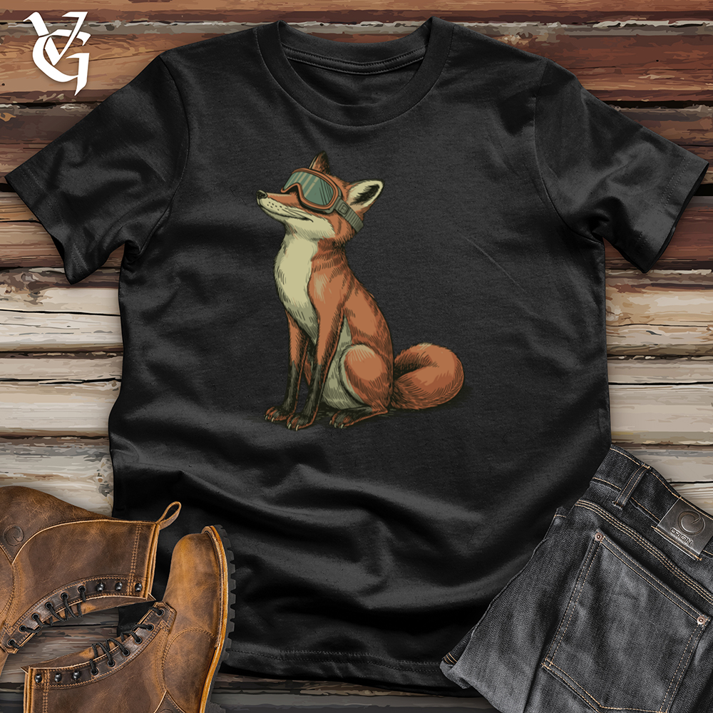 Viking Goods Aviator Fox Tee Black / L