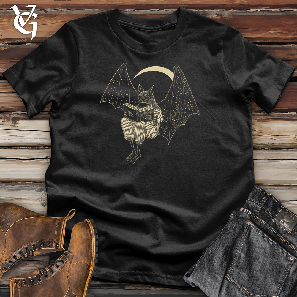 Viking Goods Bat Books Softstyle Tee Black / L