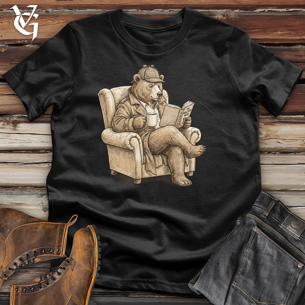 Viking Goods Bear Detective Tee Black / L