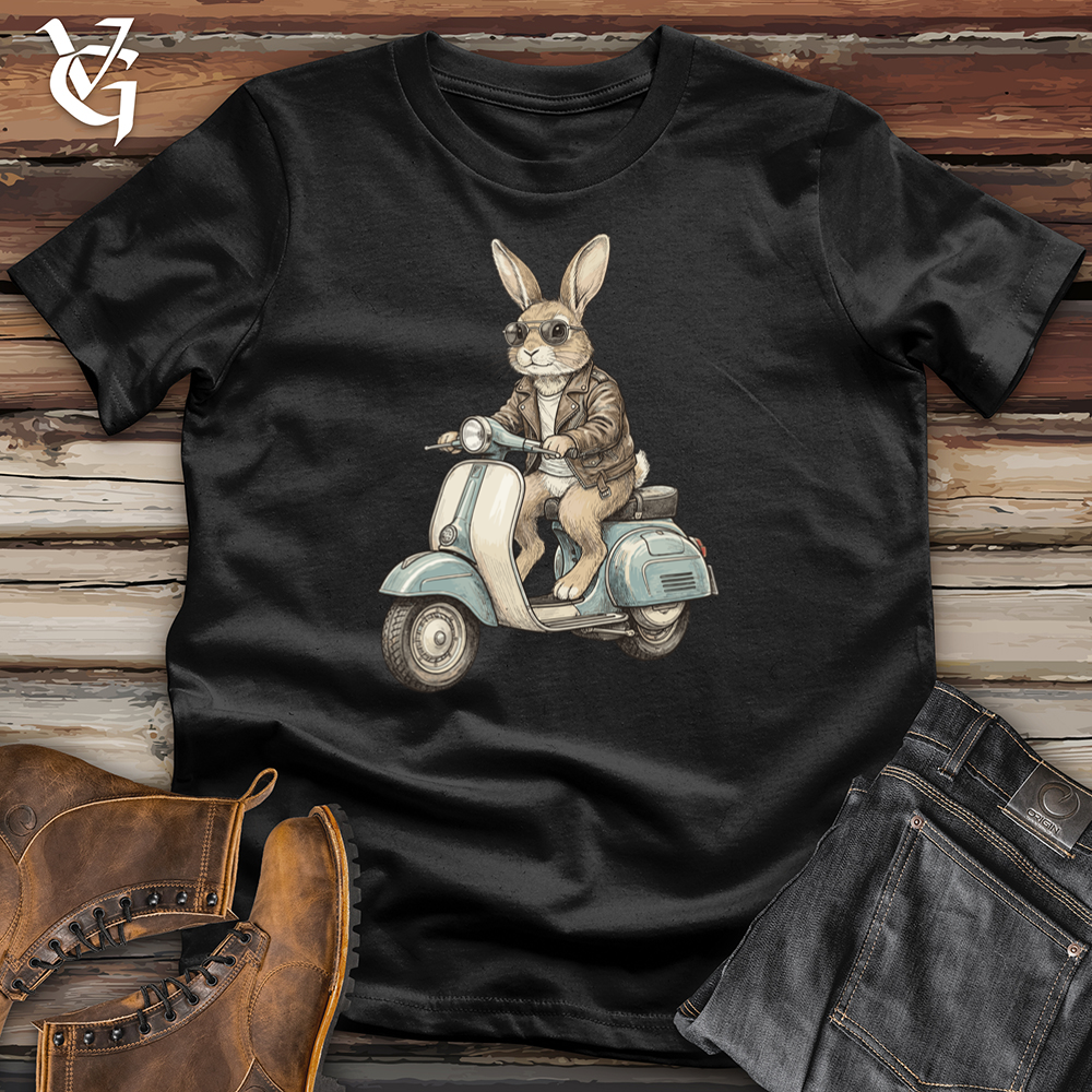 Viking Goods Bunny Scooter Tee Black / L