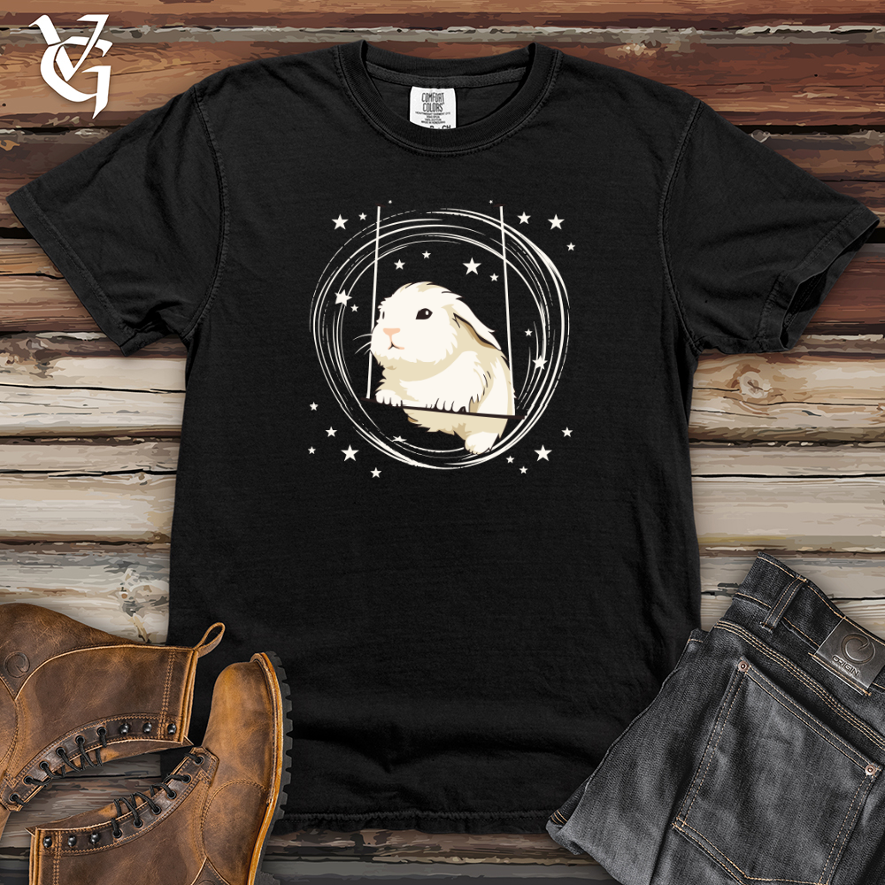 Viking Goods Bunny Stardust Swing Heavy Cotton Comfort Colors Tee Black / L