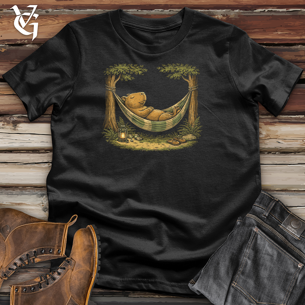 Viking Goods Capybara Hammock Tee Black / L
