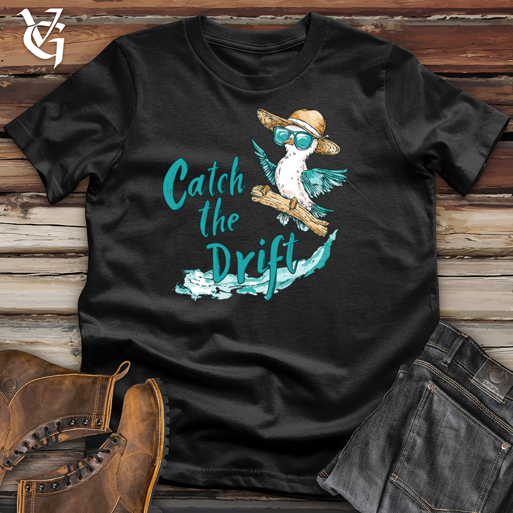 Viking Goods Catch The Drift Softstyle Tee Black / L