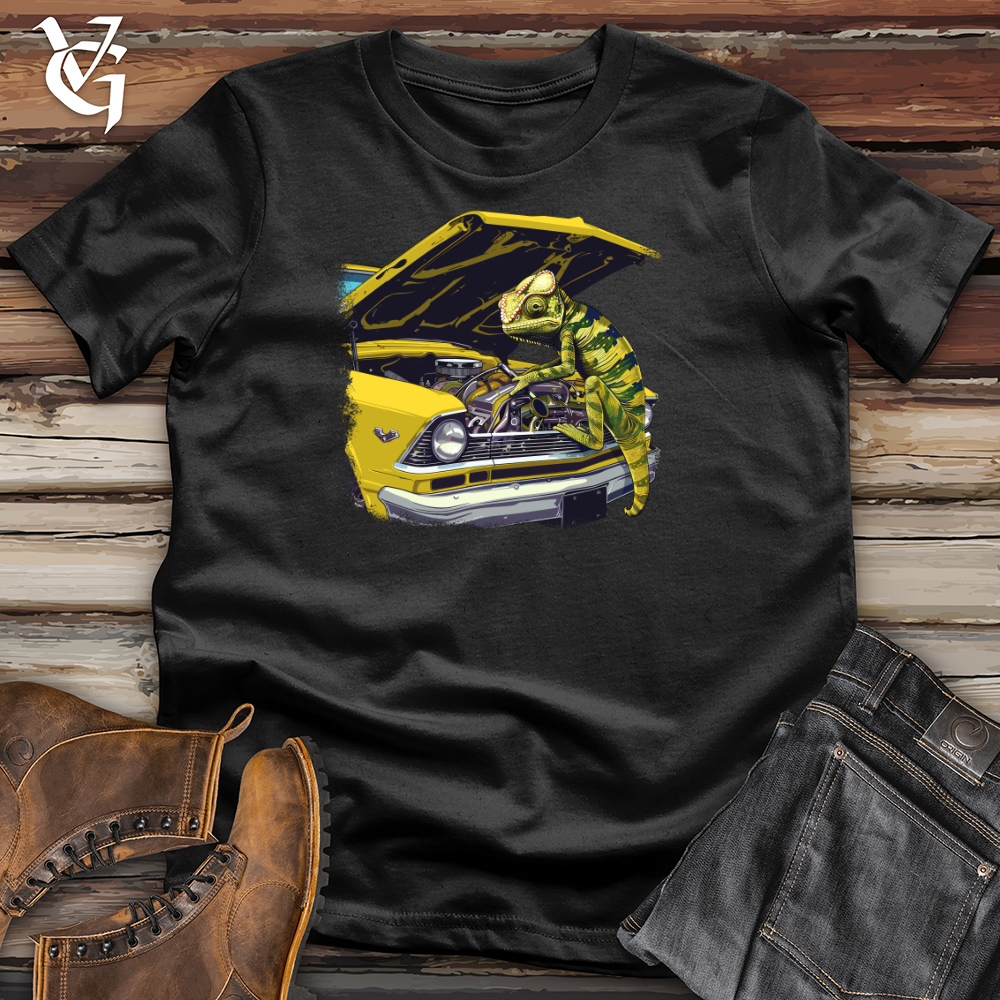 Viking Goods Chameleon Mechanic Marvel Cotton Tee Black / L