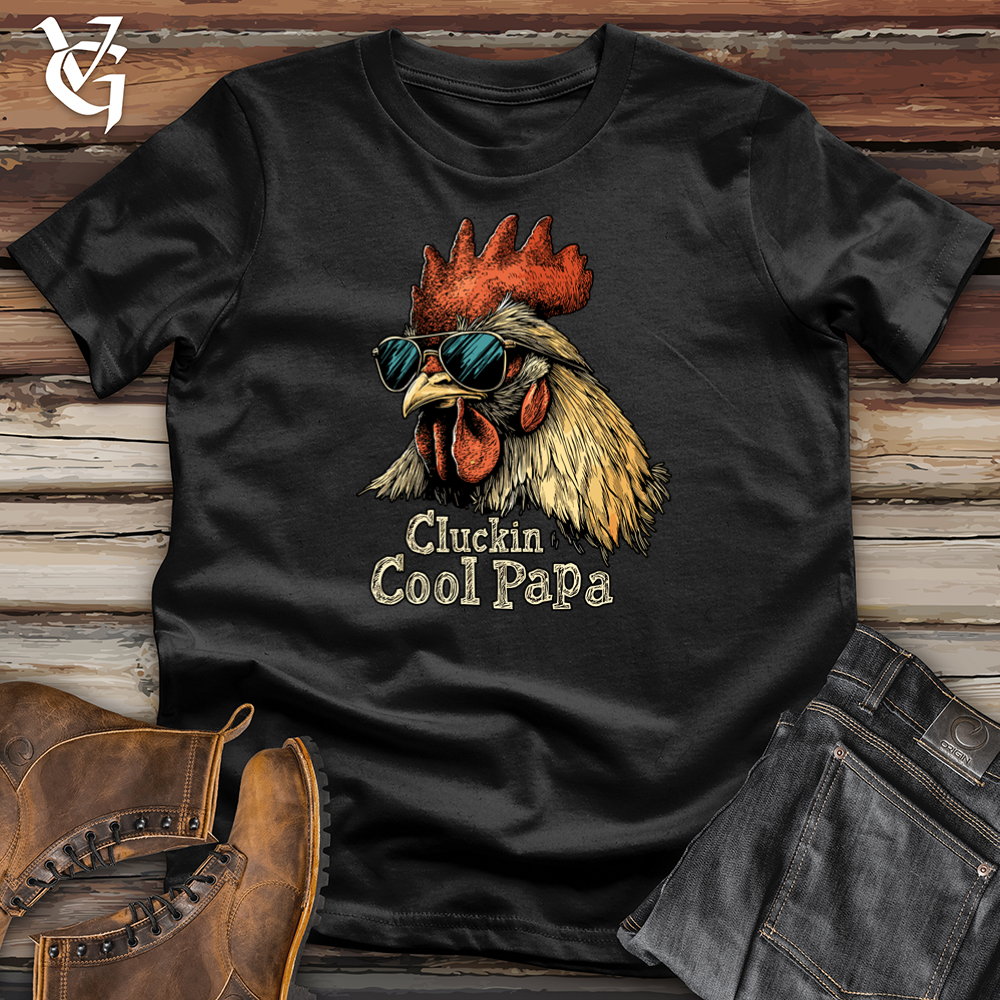 Viking Goods Cluckin Cool Papa Softstyle Tee Black / L
