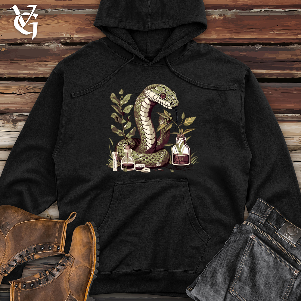 Viking Goods Cobra Botanist Inquiry Midweight Hooded Sweatshirt Maroon / L