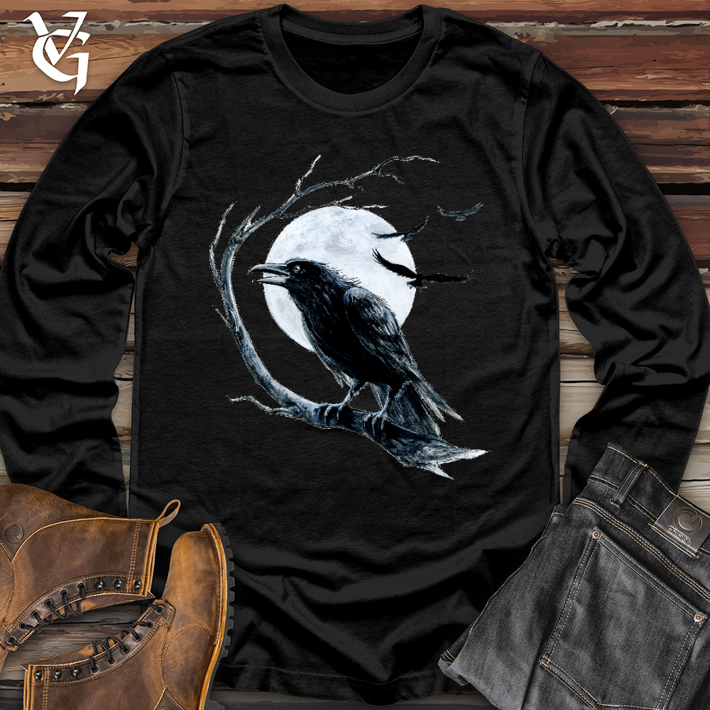 Viking Goods Cold Winter Raven Long Sleeve Black / L