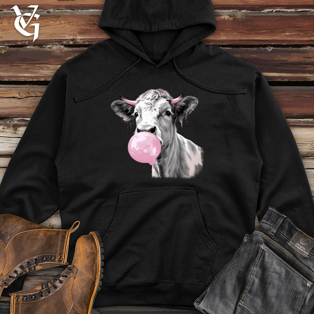 Viking Goods Cow Gum Midweight Hooded Sweatshirt Black / L