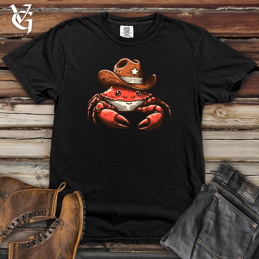 Viking Goods Cowboy Crab Heavy Cotton Comfort Colors Tee Black / L