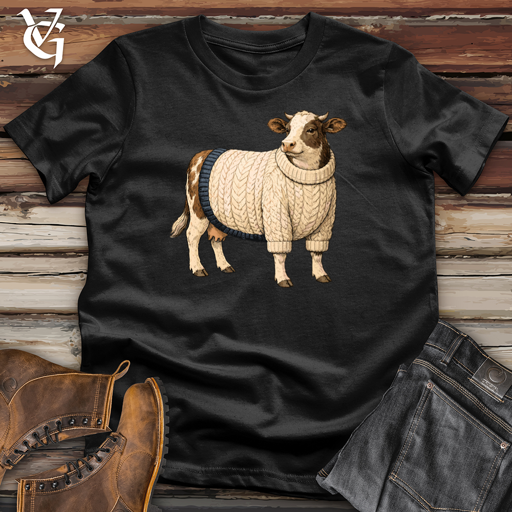 Viking Goods Cozy Cow Tee Black / L