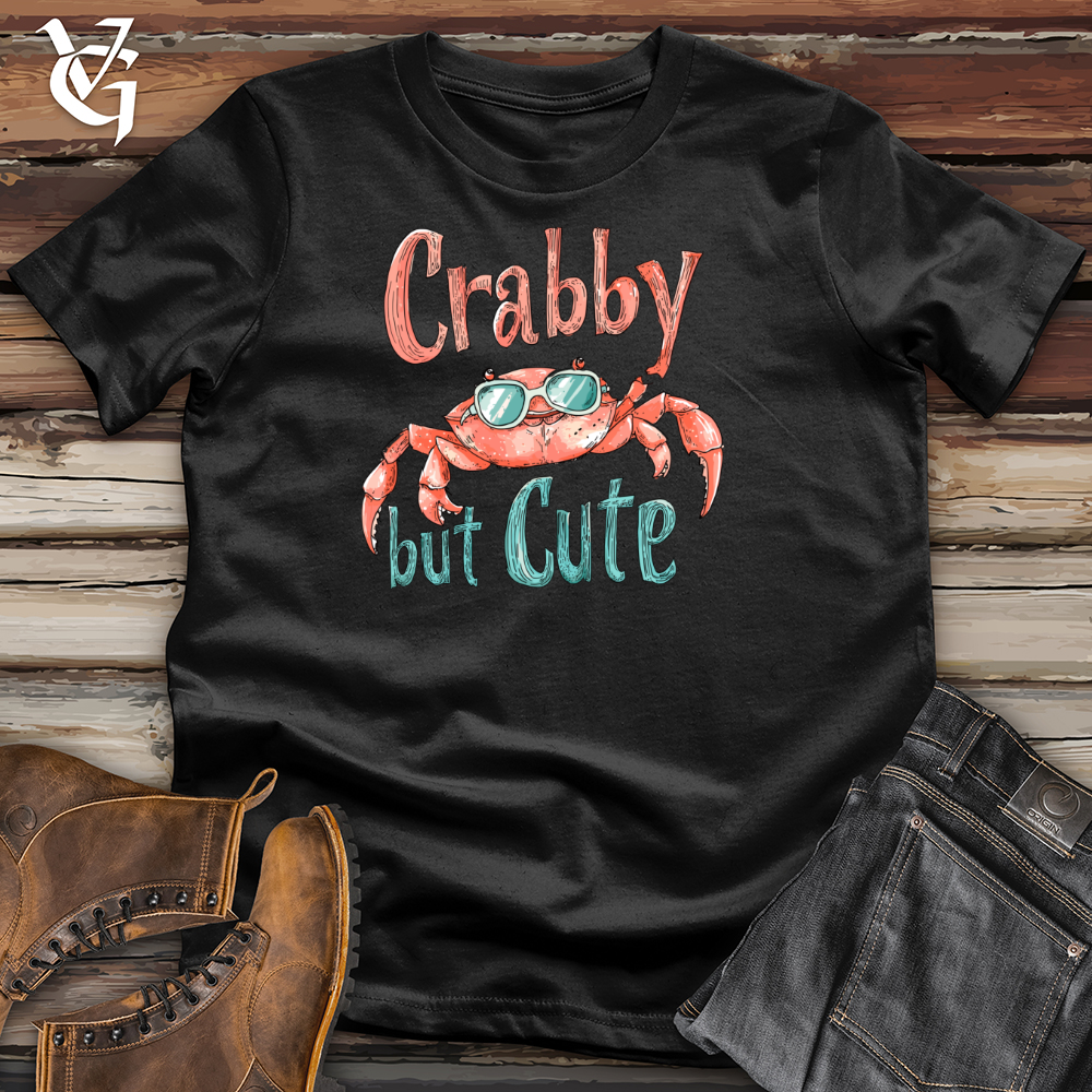 Viking Goods Crabby But Cute Tee Black / L