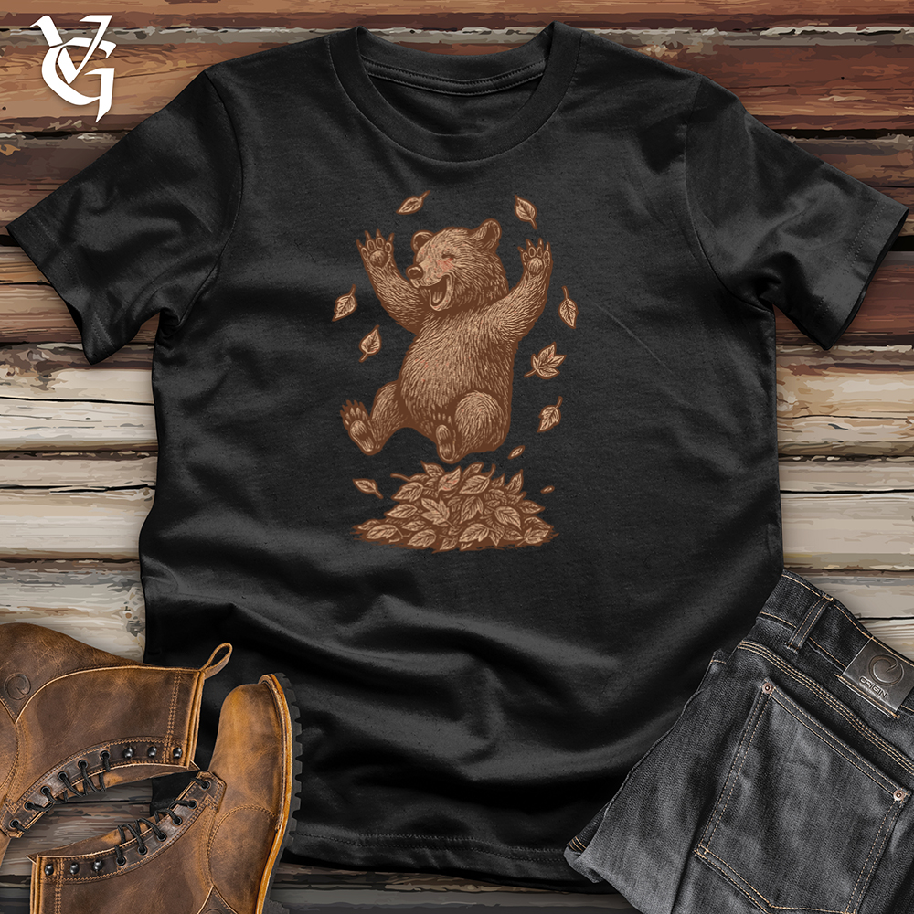 Viking Goods Cub Leaves Tee Black / L