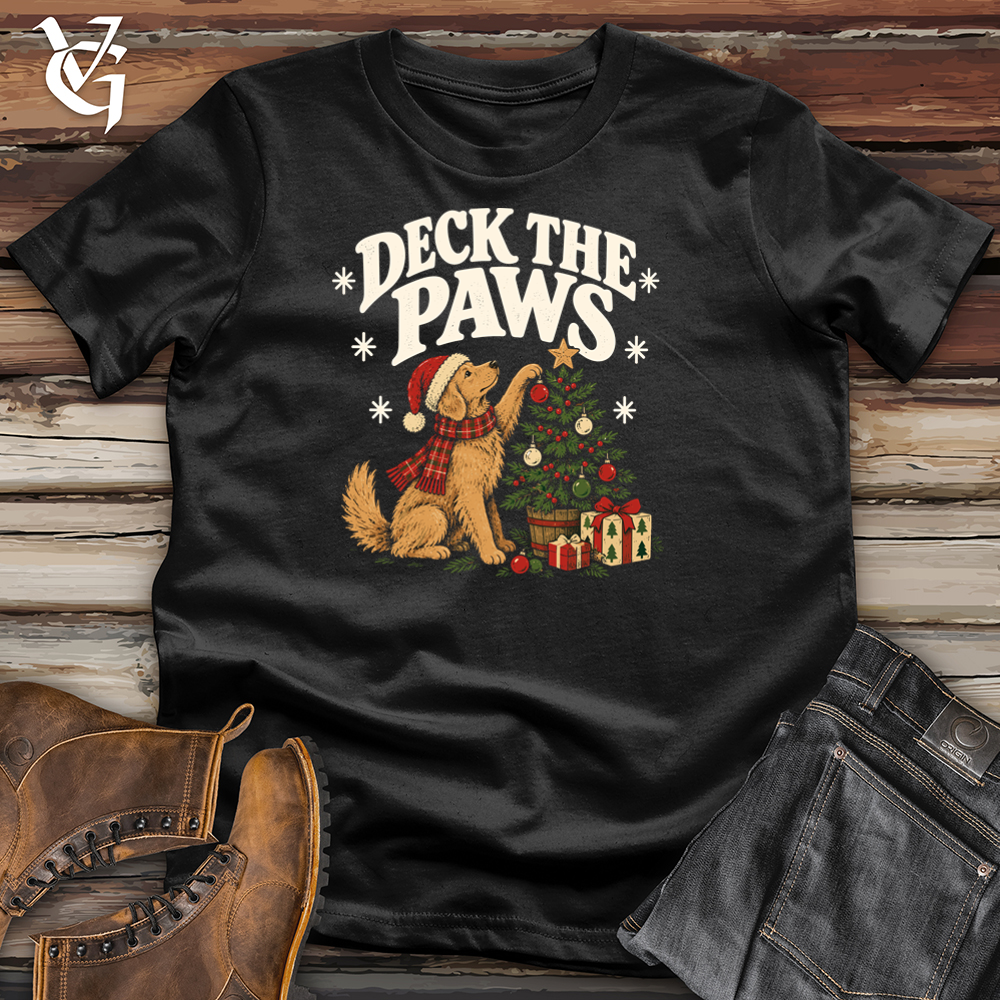 Viking Goods Deck the Paws Tee Black / L