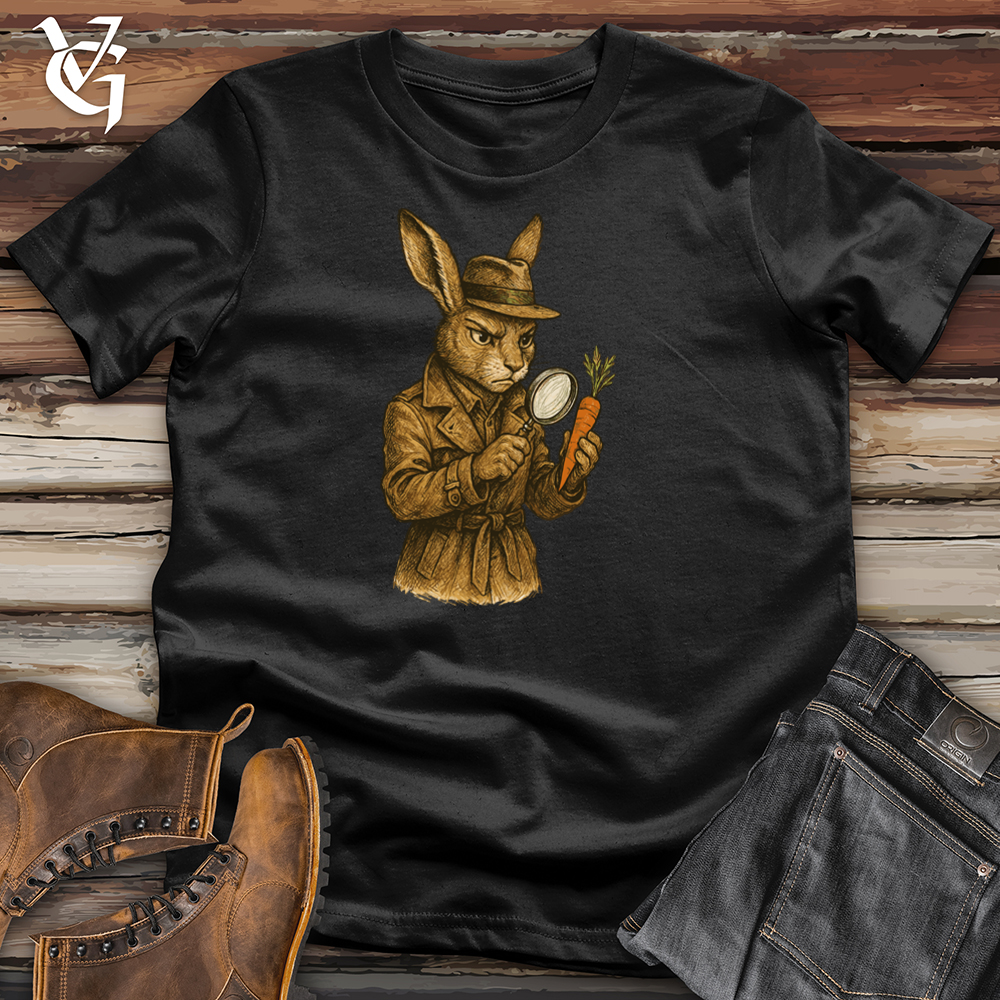 Viking Goods Detective Rabbit Tee Black / L