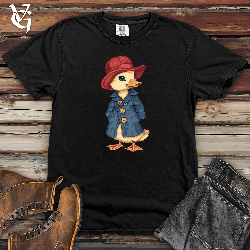 Viking Goods Duckling Detective Chic Heavy Cotton Comfort Colors Tee Black / L