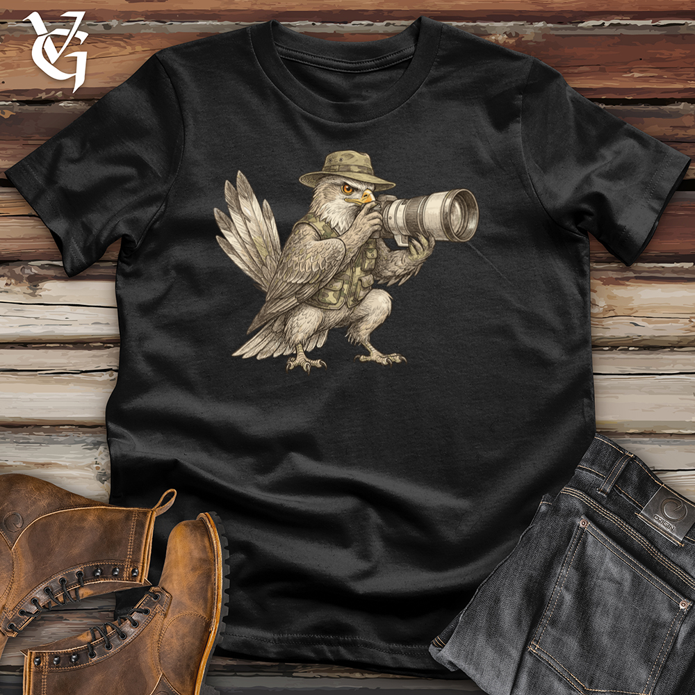Viking Goods Eagle Photographer Tee Black / L
