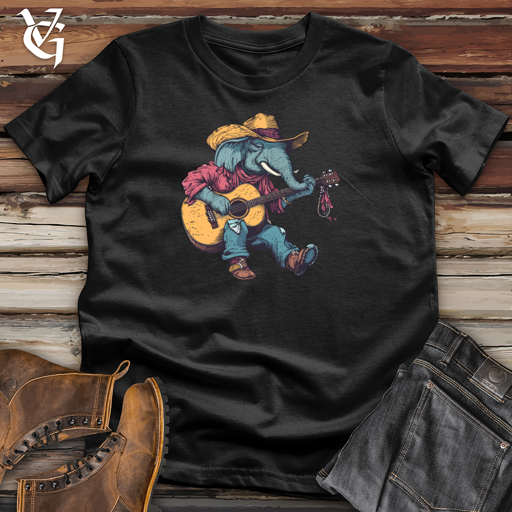 Viking Goods Elephant Country Strummer Softstyle Tee Black / L