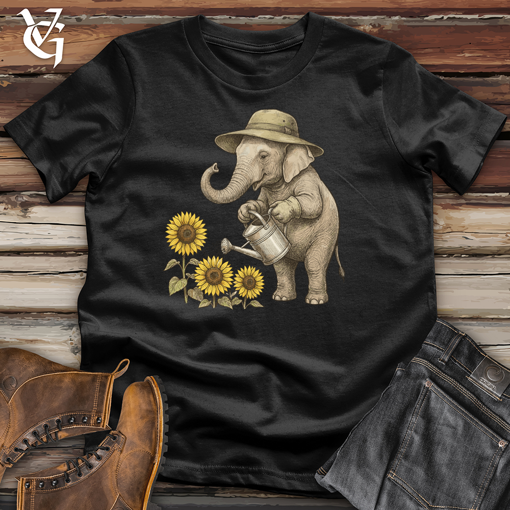 Viking Goods Elephant Gardener Tee Black / L