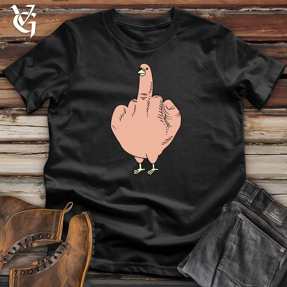 Viking Goods Finger Hen Softstyle Tee Black / L