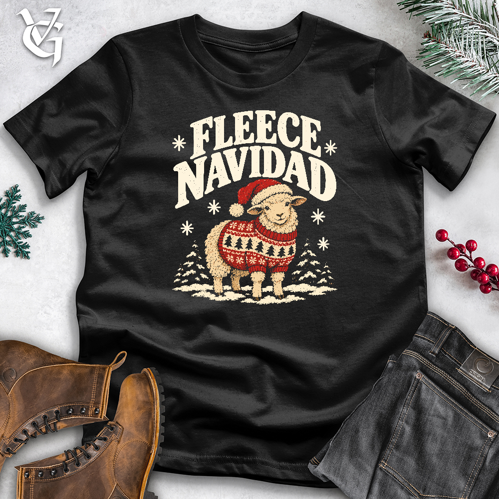 Viking Goods Fleece Navidad Softstyle Tee Black / L