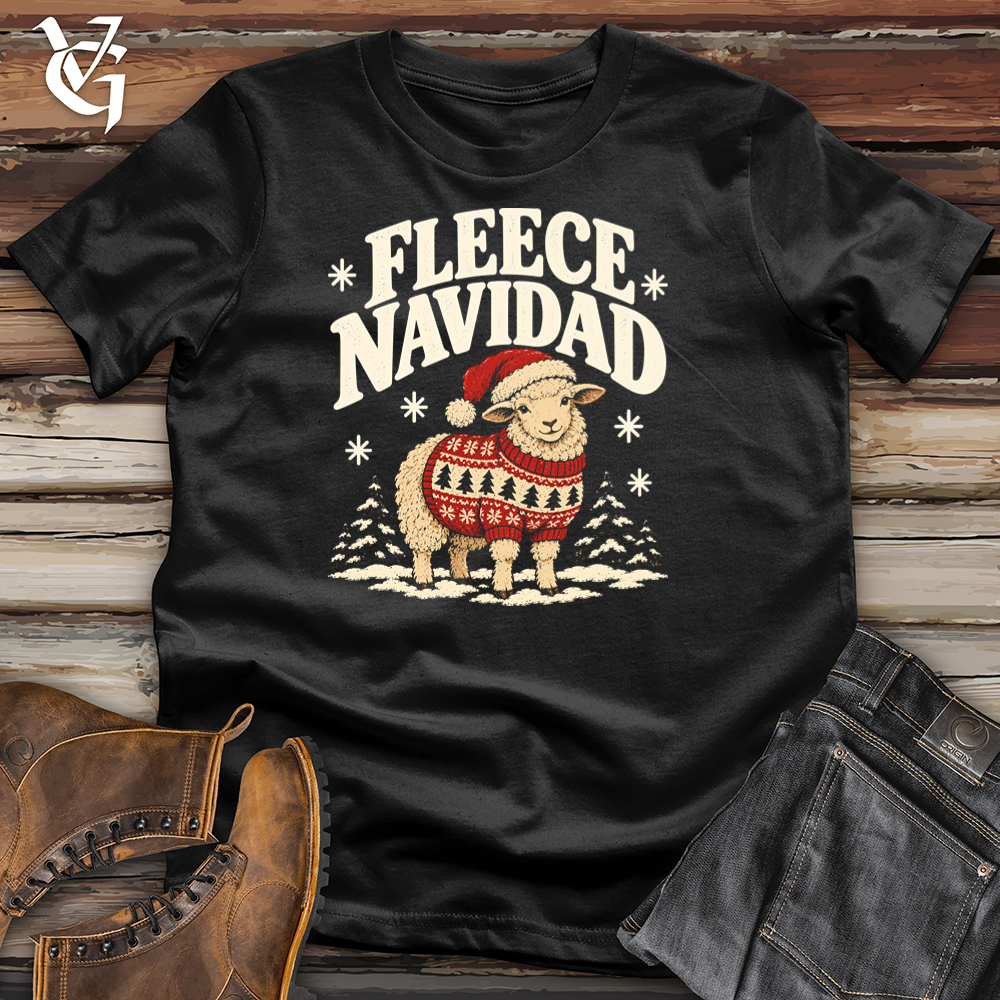 Viking Goods Fleece Navidad Tee Black / L