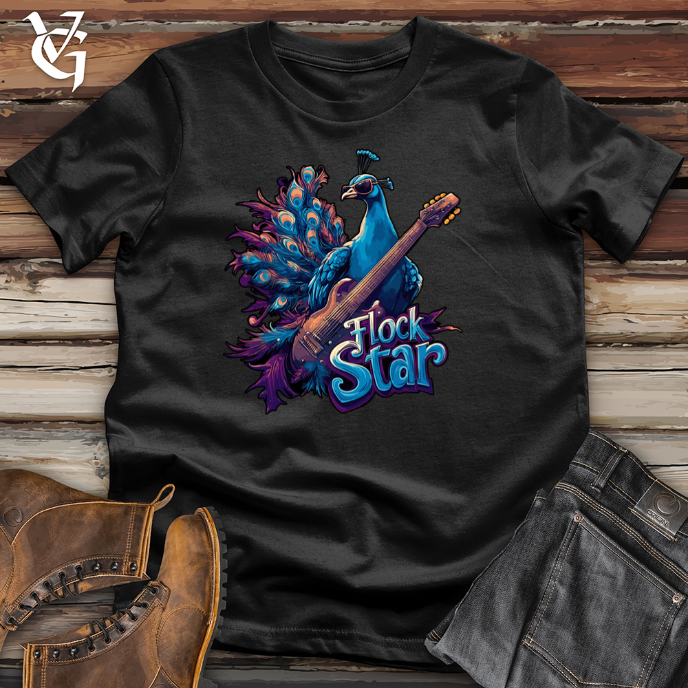 Viking Goods Flock Star Softstyle Tee Black / L