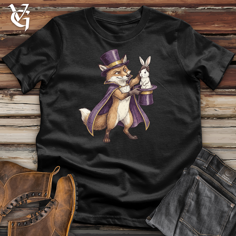 Viking Goods Fox Magician Tee Black / L