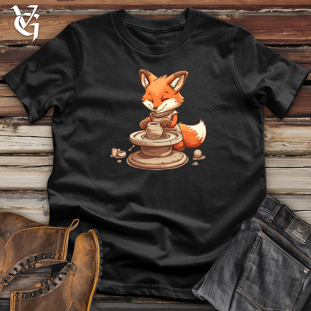 Viking Goods Fox Potter Craft Softstyle Tee Black / L