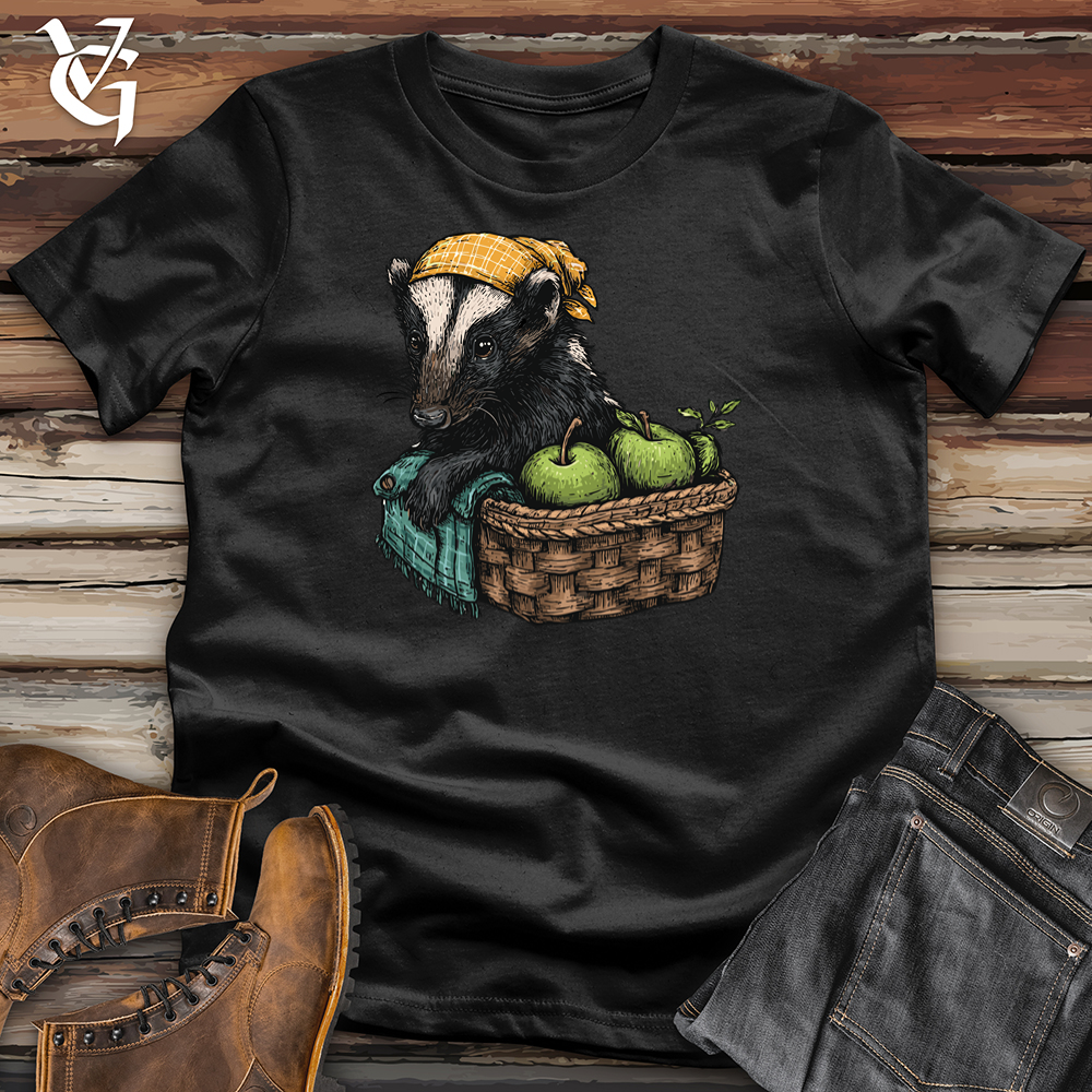 Viking Goods Freshly Picked Skunk Softstyle Tee Black / L