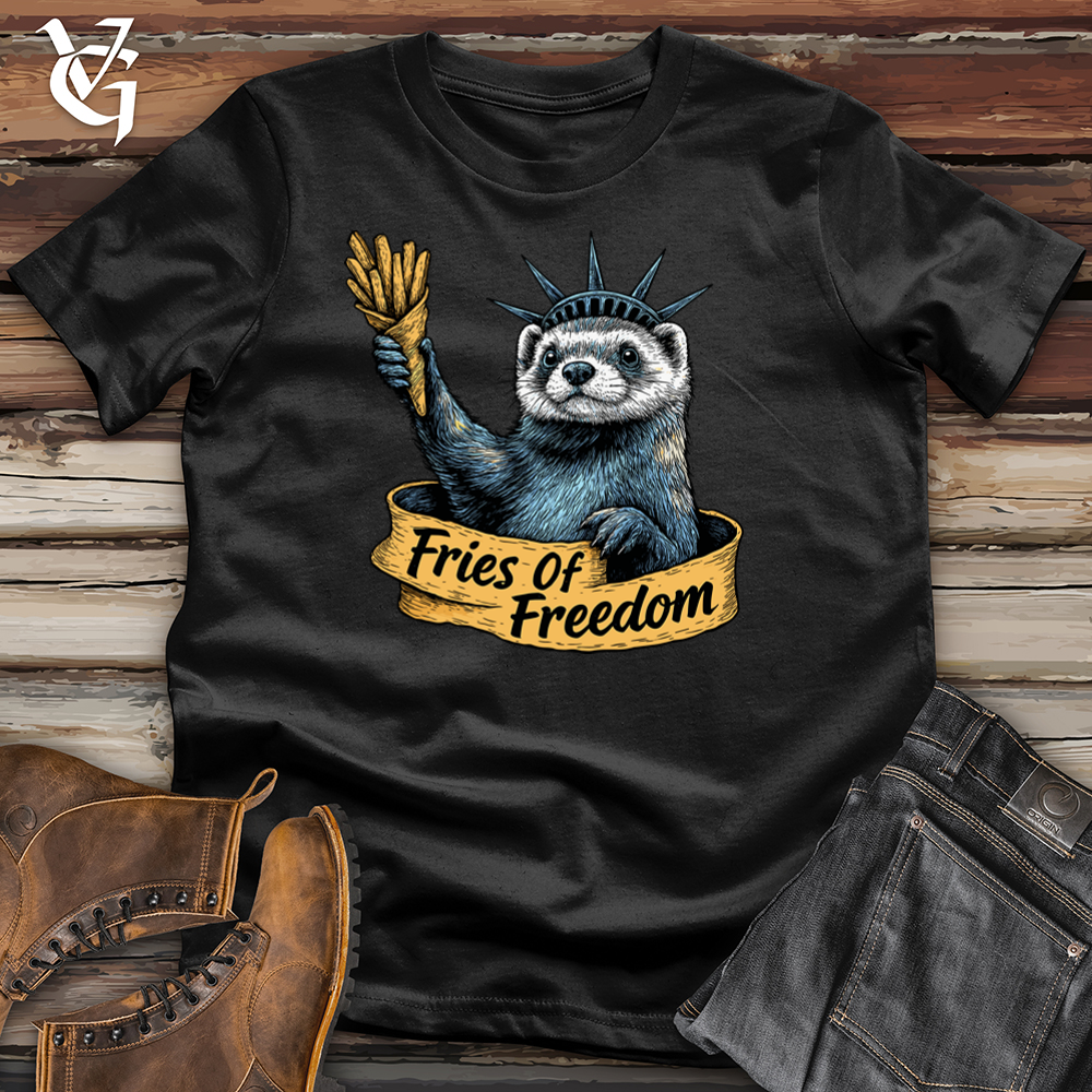 Viking Goods Fries of Freedom Softstyle Tee Black / L