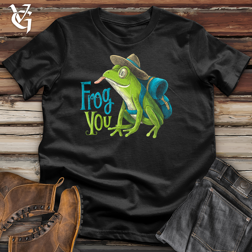 Viking Goods Frog You Softstyle Tee Black / L