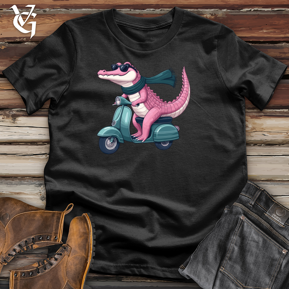 Viking Goods Gator Scoot Cotton Tee Black / L