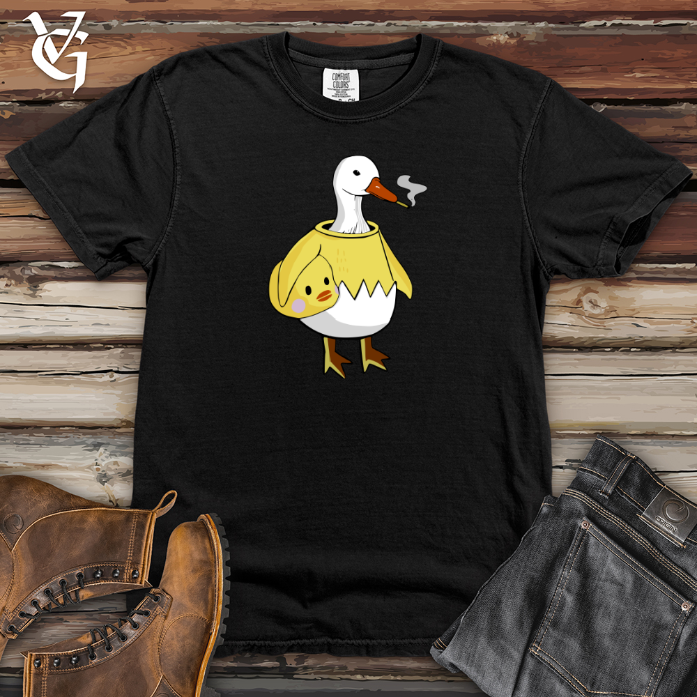 Viking Goods Goose Smoke Break Heavy Cotton Comfort Colors Tee Black / L