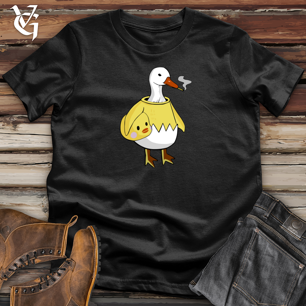 Viking Goods Goose Smoke Break Softstyle Tee Black / L