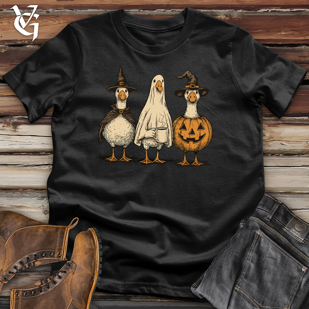 Viking Goods Halloween Goose Squad Softstyle Tee Black / L